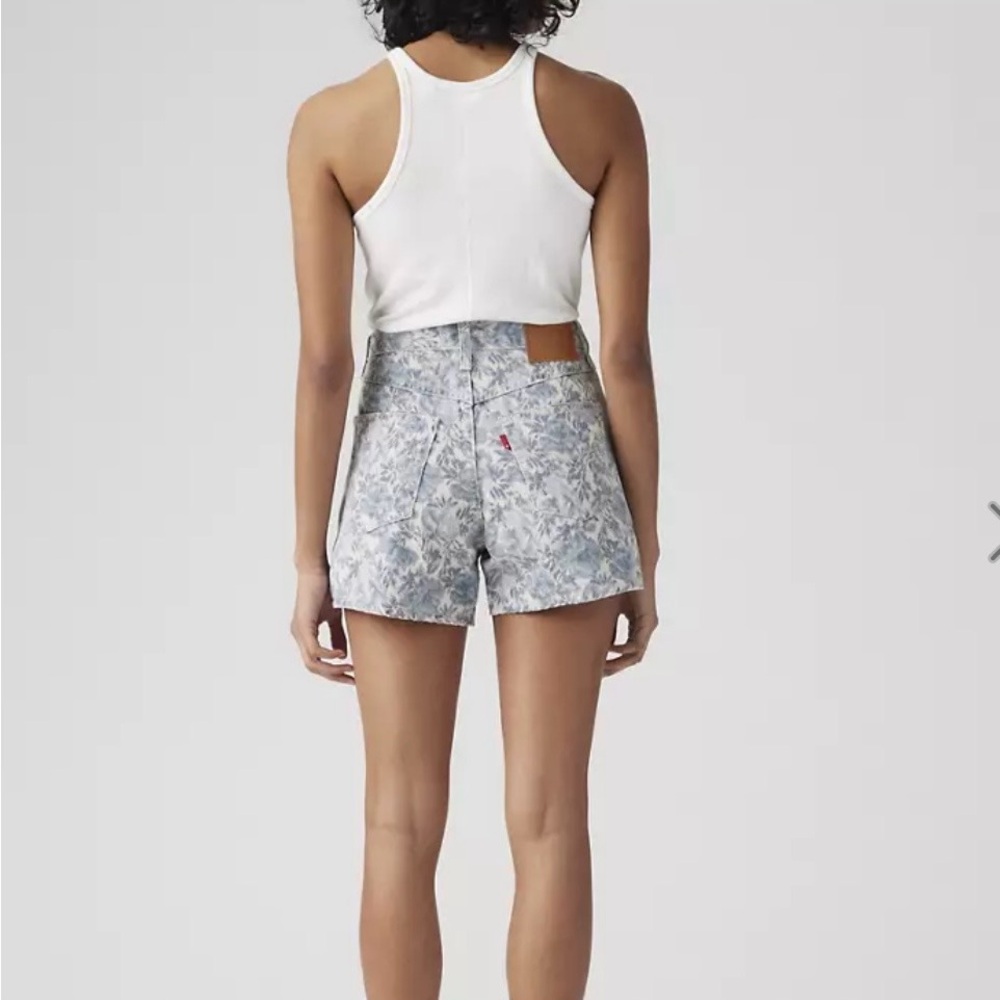 Levi's Blue Jean Shorts for Women - Picture 2 of 6